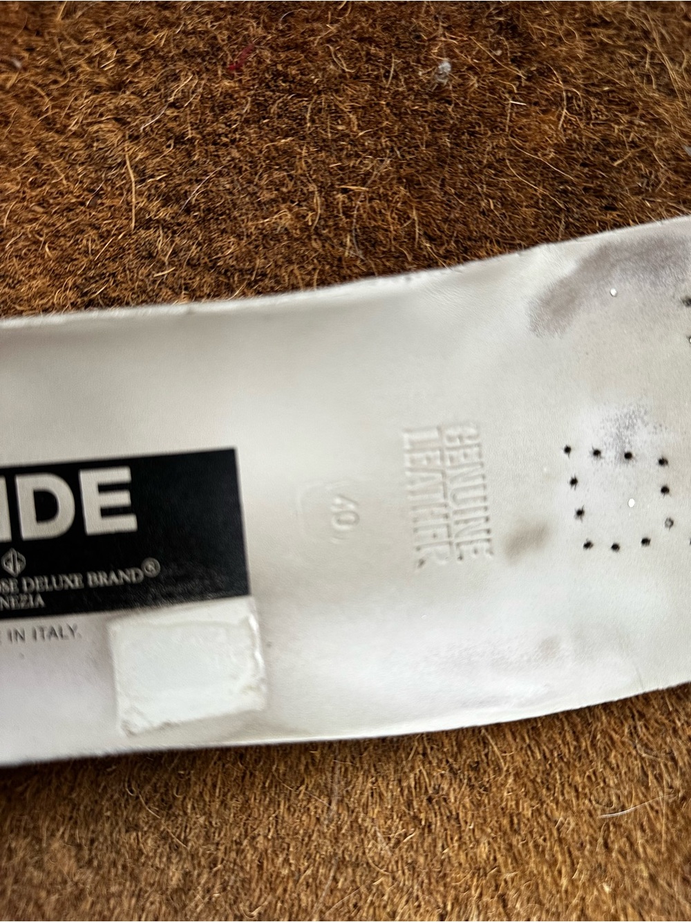 Golden Goose Slide Silver Glitter Black Star 40 - Picture 9 of 11